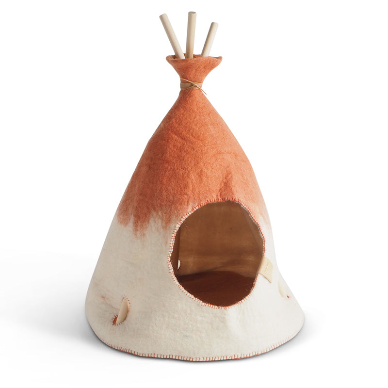 Aveva Tipi, terracotta, 100% wol