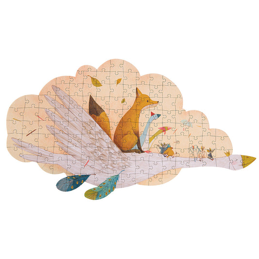 Moulin Roty Puzzel gans 124 stukken Le Voyage d’Olga