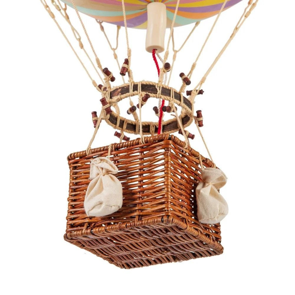 Authentic Models Luchtballon Jules Verne Rainbow Pastel 42 cm