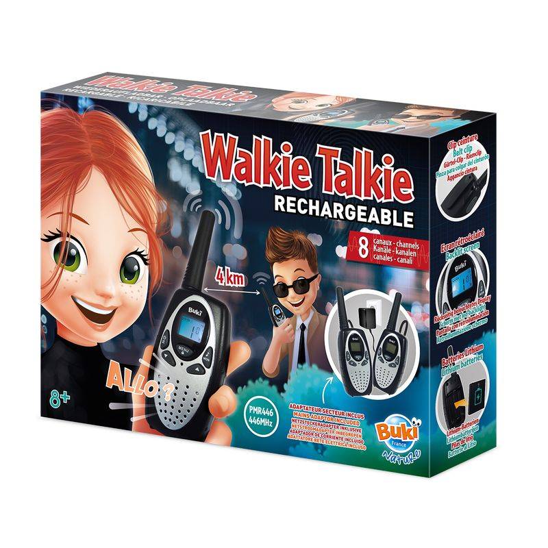 Buki Walkie Talkie Herlaadbaar