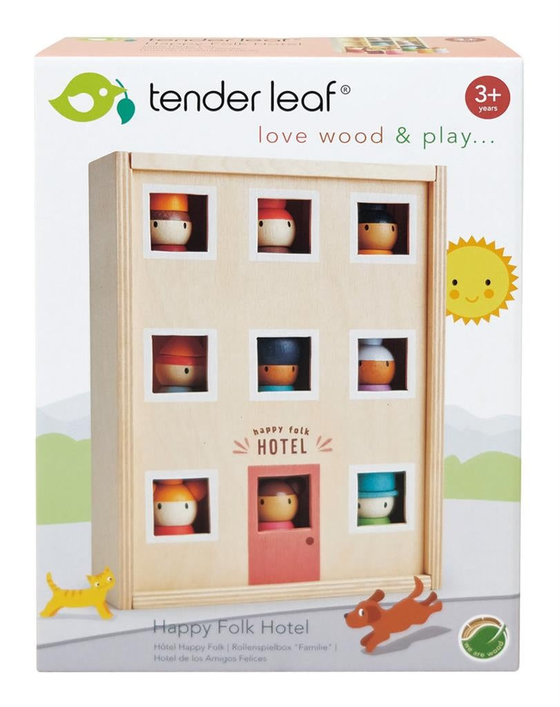 Tender Leaf Preschool – Hotel happy folk 19,5x6x25cm