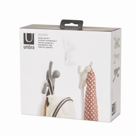 Umbra Buddy Hook Wandkapstok Multicolor Grey