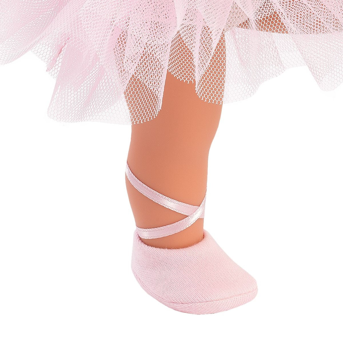 Llorens Pop 28 cm – Lu Ballerina - realistische pop met volledig vinyl lichaam