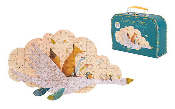 Moulin Roty Puzzel gans 124 stukken Le Voyage d’Olga