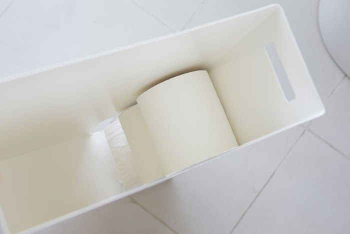 Yamazaki Toiletrolhouder Tower Wit